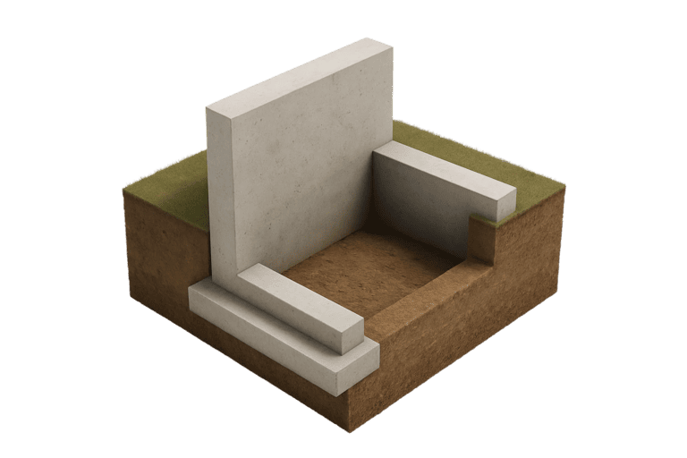 Заглубленный фундамент строительство заглубленного фундамента